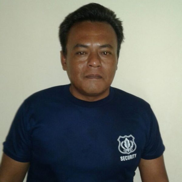 Jack, Satpam Puskesmas Cibungbulang (dok. KM)