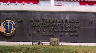 Kantor BPN Kabupaten Bogor, Cibinong.