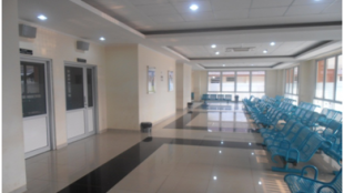 Ruang tunggu pasien di RSUD Cibinong
