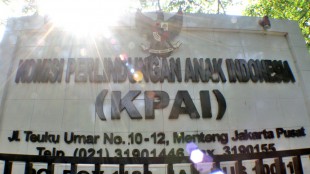 Kantor pusat KPAI di Jl Teuku Umar, Jakarta (stock)