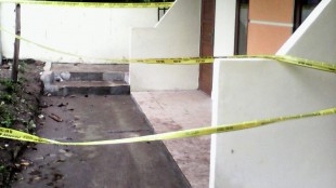 kontrakan parakan tkp pembunuhan