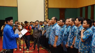 pelantikan pengurus knpi bogor 2015-18