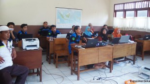 Pelatihan kepala Madrasah dan Operator yang diadakan oleh KKMI Tajurhalang, Sabtu (16/1) (dok. KM)