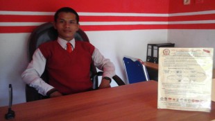 Gery Permana dari Aliansi Indonesia kritisi pungli dalam program Lisdes (dok. KM)