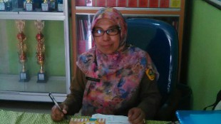 Kepala Sekolah SDN Cimanggis 03, Nurminah (dok. KM)