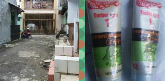 Produk kosmetik Cream Turbo dan lokasi distributor produk Cream Turbo di Bogor (dok. KM)