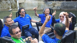 Peresmian wahana Hydrolift baru di Jungleland Theme Park, Sentul 6/3 (dok. KM)