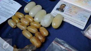 Barang bukti berupa kapsul berisi narkoba jenis sabu yang diamankan oleh Polres Singkawang, Kalimantan Barat (dok. KM)