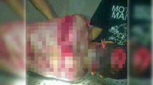 Korban pembunuhan dan perampokan di Putussibau, Ahui tewas dengan luka bacokan di seluruh tubuhnya (dok. KM)