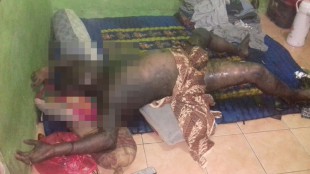 Mayat membusuk yang ditemukan warga Leuwiliang di dalam sebuah kontrakan (dok. KM)