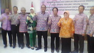 Bupati Bogor Nurhayanti hadiri Muscab HKTI Bogor, Jumat 1/4 (dok. KM)