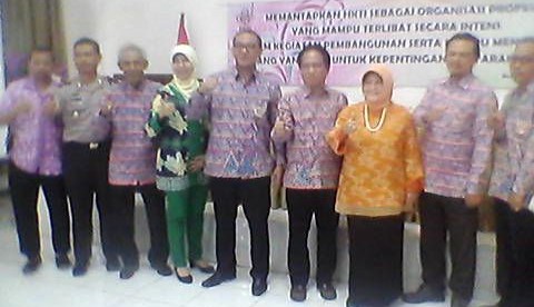 Bupati Bogor Nurhayanti hadiri Muscab HKTI Bogor, Jumat 1/4 (dok. KM)