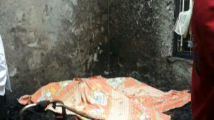 Jenazah nenek Sinur Purba (76) yang tewas setelah membakar dirinya sendiri di Jatisampurna, Bekasi 28/4 (dok. KM)