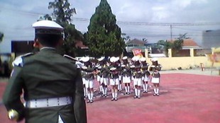 Kelompok Paskibra SMK Pertiwi (dok. KM)