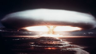 Ilustrasi bom nuklir (dok. AFP)