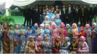 Siswa-siswi SMK al Amin yang lulus tahun 2016 (dok. KM)