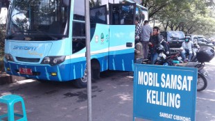 Pelayanan Samsat keliling di kabupaten Bogor (dok. KM)