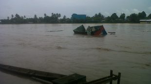 Banjir yang melanda DAS Kapuas sebabkan kerusakan bernilai miliaran rupiah (dok. KM)