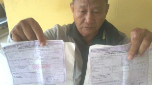 TRJ, wajib pajak yang mengeluhkan pelayanan di UPT Pajak Pratama Kosambi Pakuhaji, Kabupaten Tangerang (dok. KM)