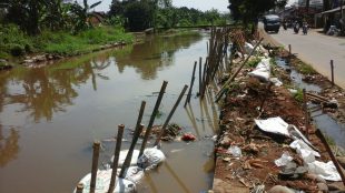 Kali Baru yang baru-baru ini di laksanakan normalisasi (dok. KM)