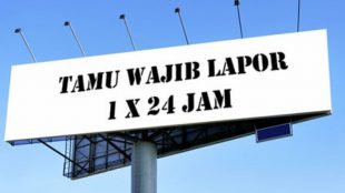 Salah satu cara memperketat keamanan adalah dengan mengaktifkan kembali peraturan wajib lapor bagi tamu (ilustrasi)