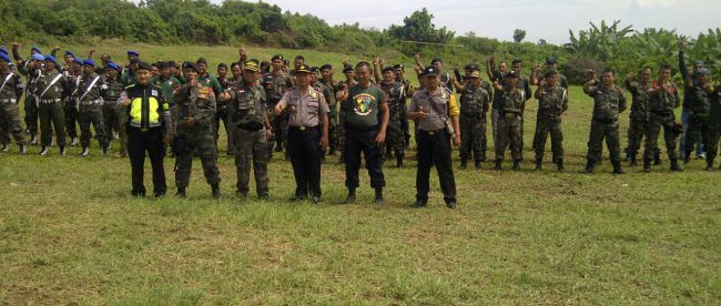 Latgab BBRP Jabar-Banten di desa Sukamantri, Tamansari 25/9 (dok. KM)