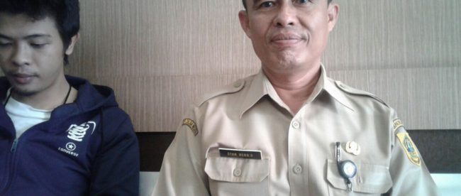 Kasie Kebersihan di DKP Kabupaten Bogor, Dyan Heru (dok. Irfan/KM)