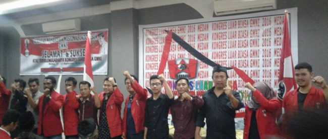 Kongres Luar Biasa (KLB) GMNI di Medan (dok. Desta/KM)