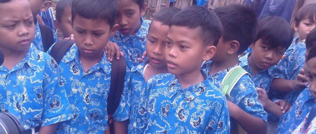 Siswa SDN Pitara 2 (dok. Mugi/KM)