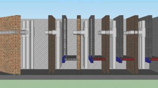 Sketsa sistem pengolahan limbah rumah tangga yang diterapkan di desa Kalong 2, Leuwisadeng, Kab. Bogor (dok. KM)