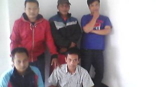 Tim penggerak Program Bantuan Rumah Swadaya (PBRS) desa Tegal Wangi, kecamatan Jasinga (dok. KM)