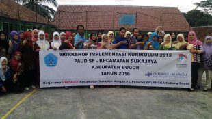 Peserta workshop Himpaudi di Sukajaya, Bogor Sabtu 19/11 (dok. KM)