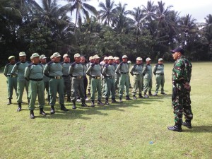 Pelatihan Linmas (stock)