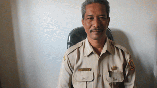 Kades Sukawening, kecamatan Dramaga, Husen (dok. KM)