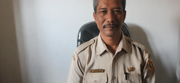 Kades Sukawening, kecamatan Dramaga, Husen (dok. KM)