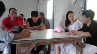 SejumlahTKA ilegal asal Tiongkok yang diamankan otoritas pada Selasa 10/1 lalu (dok. Jawa Pos)