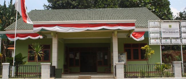 Kntor desa Babakan, kecamatan Ciseeng (stock0