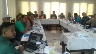 Peserta pelatihan budidaya ikan sidat, Ciseeng 14/1 (dok. KM)
