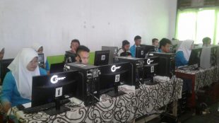 Try Out UNBK di SMK BIM, Kota Bogor (dok. KM)