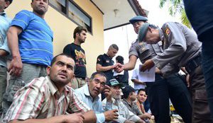 Pendataan imigran pengungsi (ilustrasi)