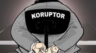 Ilustrasi penangkapan terhadap pelaku korupsi