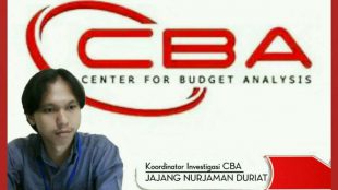 Jajang Nurjaman, Koordinator Investigasi Center For Budget Analysis (CBA) (dok. KM)