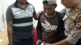Kedapatan membawa dan memakai Narkoba jenis Ganja, YH (22), ditangkap Kepolisian Sektor Jasinga (dok. KM)