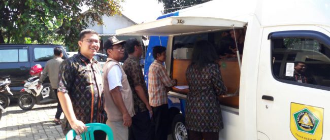 Mobil keliling PBB UPTD Pajak Cibinong (dok. KM)