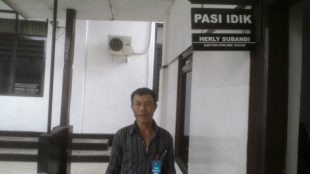 Suparta (53), korban penganiayaan oknum aparat TNI AD, penuhi panggilan Denpom TNI AD (dok. KM)