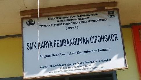 SMK Karya Pembangunan, Cipongkor, Bandung Barat (dok. Kemdikbud.go.id)