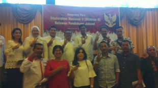 Relawan peserta Silatnas II siap mengawal pemerintahan Jokowi-JK (dok. KM)