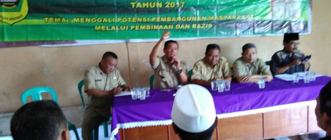 Kegiatan Pembinaan Sosial dan evaluasi BAZNAS Tamansari, Selasa 1/8 (dok. KM)
