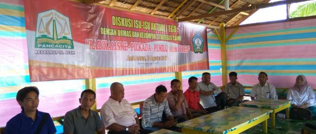 Peserta diskusi yang diadakan oleh Kesbangpol Aceh (dok. KM)