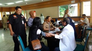 Kegiatan donor darah yang digelar MPB Senin 7/8 di lingkungan Pemkab Bogor (dok. KM)
